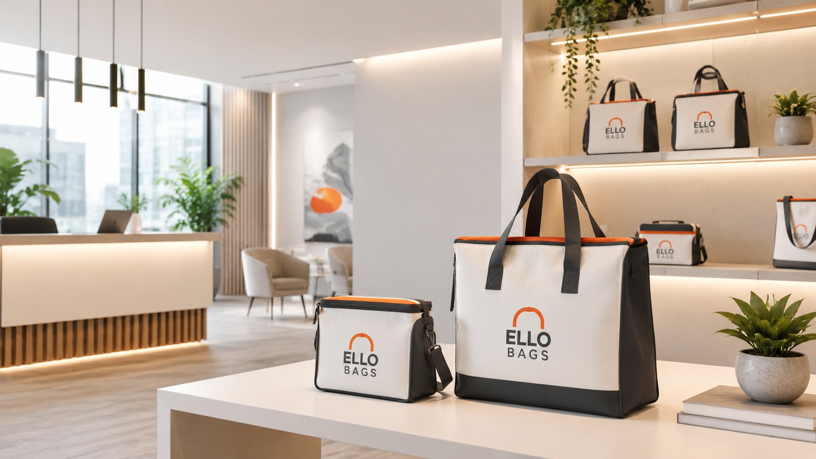 Showroom e atendimento ELLO BAGS